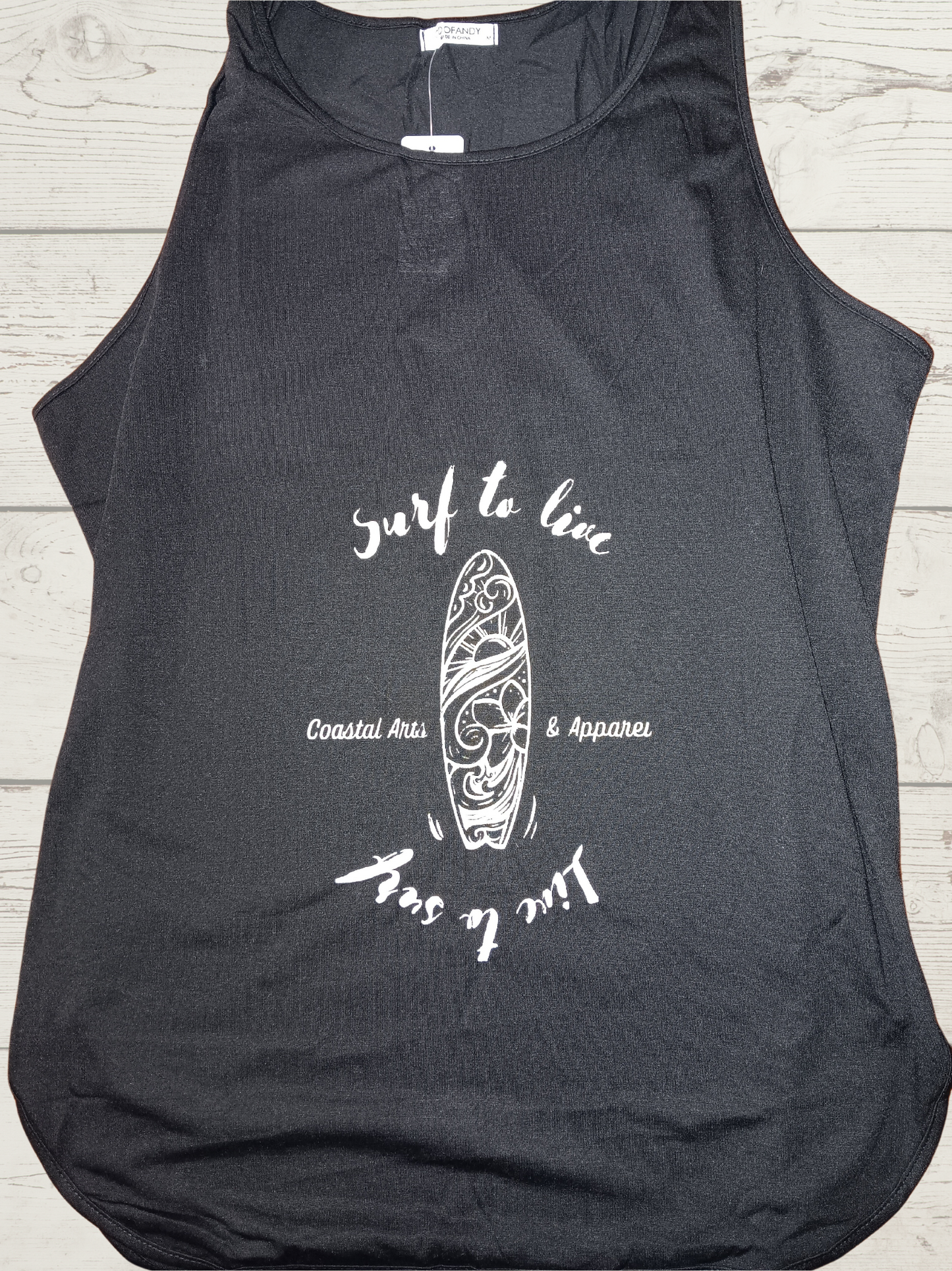 Surf board tank top